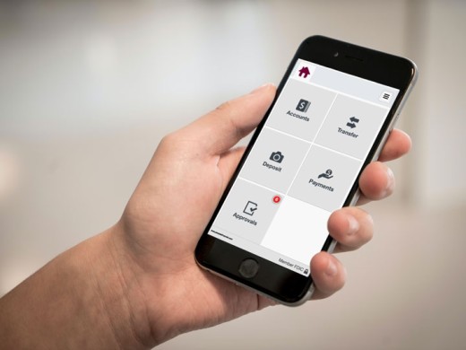 Interactive Click-Thru Demo about Business Mobile Banking