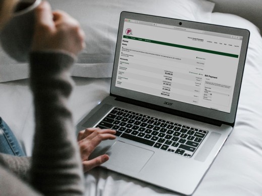 Interactive Click-Thru Demo about Online Banking