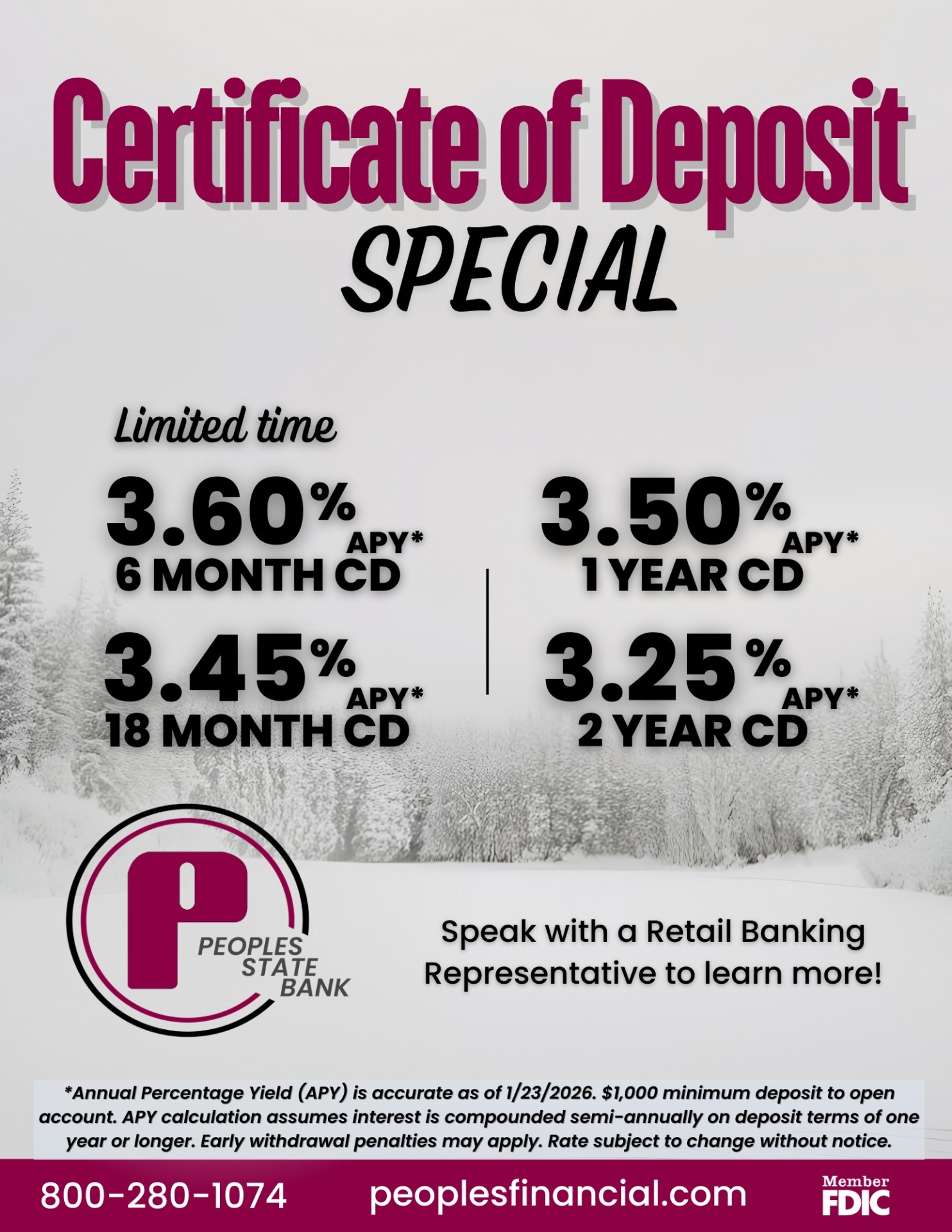 January 2026 CD Special