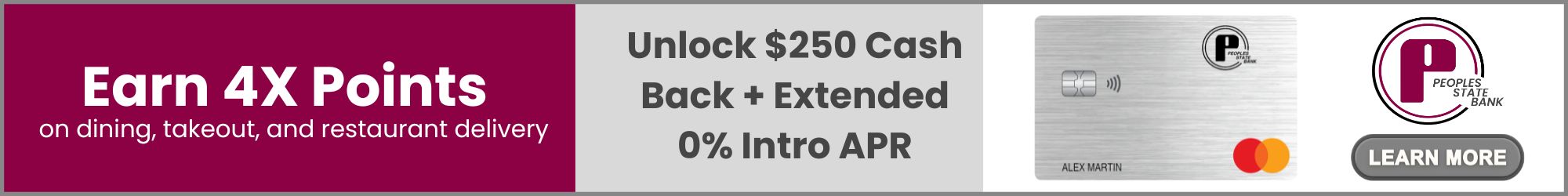 Credit Card Promotional Banner