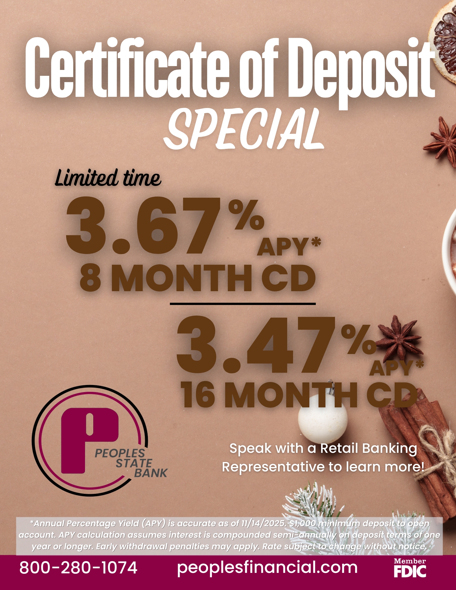 November 2025 CD Special